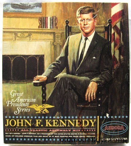 Aurora 1/12 John F. Kennedy - Great American Presidents Series, 851-149 plastic model kit